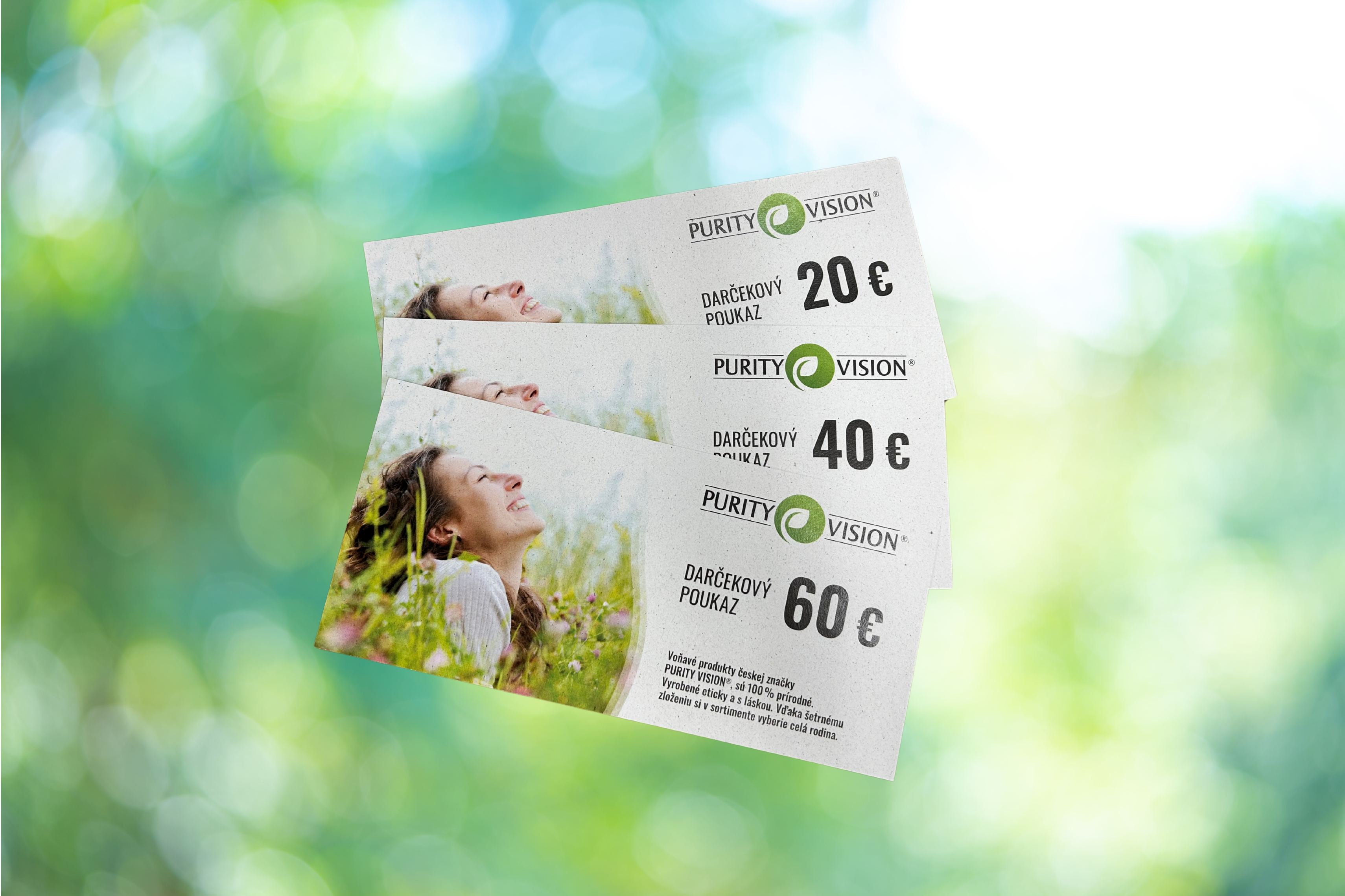 PURITY VISION Electronic Gift Vouchers