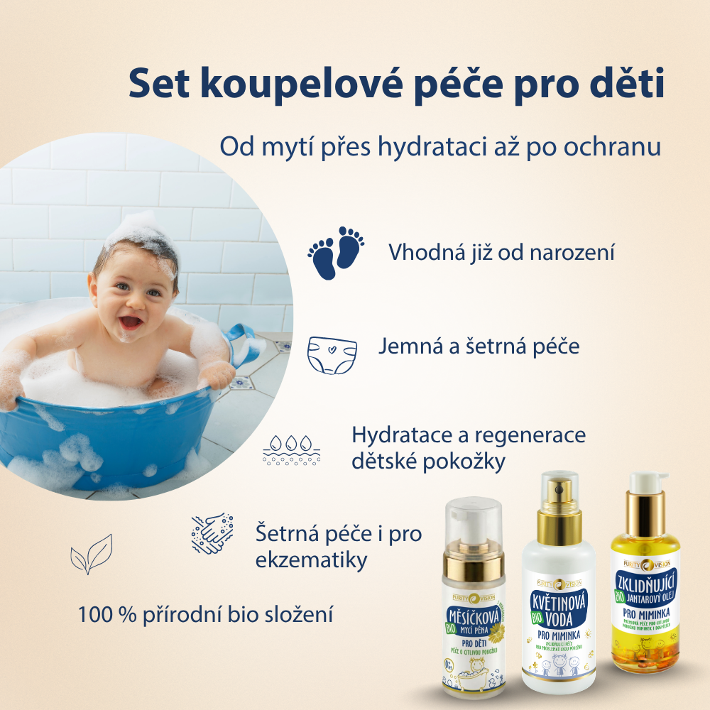 Gyermek fürdőápoló szett
