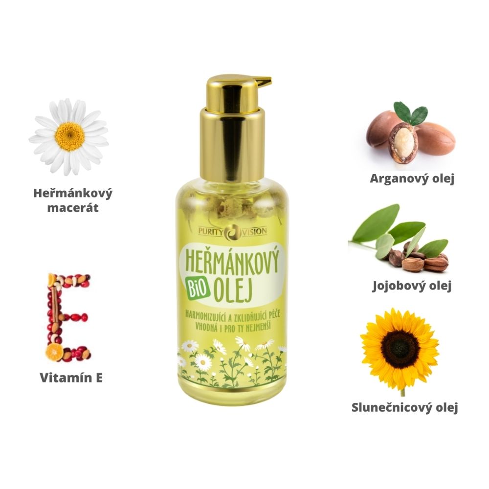Bio kamillaolaj 100 ml