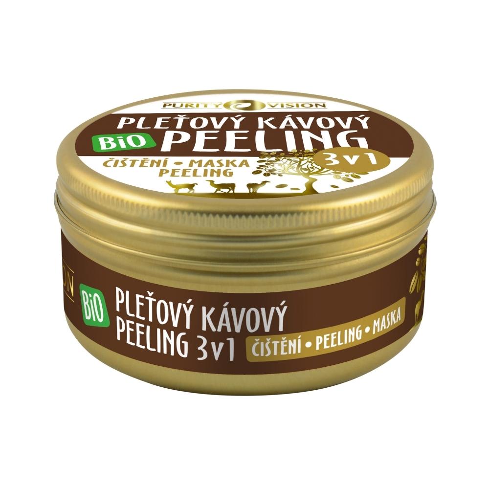 Bio kávés arcradír maszk 3 az 1-ben 70 ml