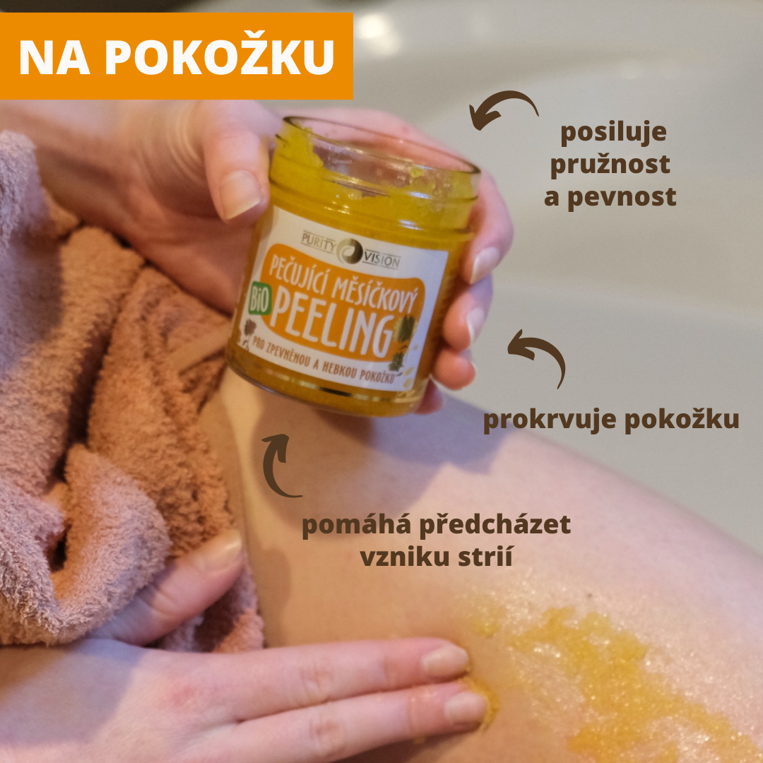 Bio Körömvirág Tápláló Radír 120 ml