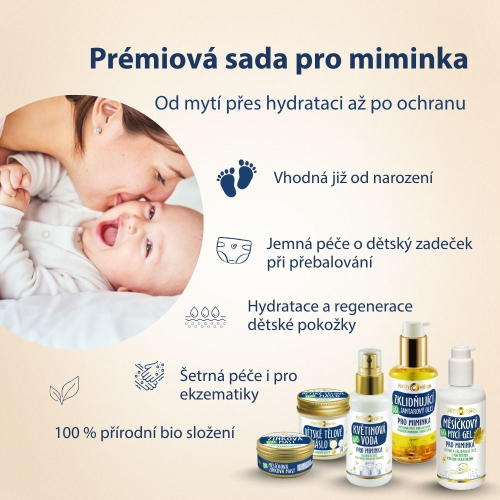 Prémium baba bőrápoló szett