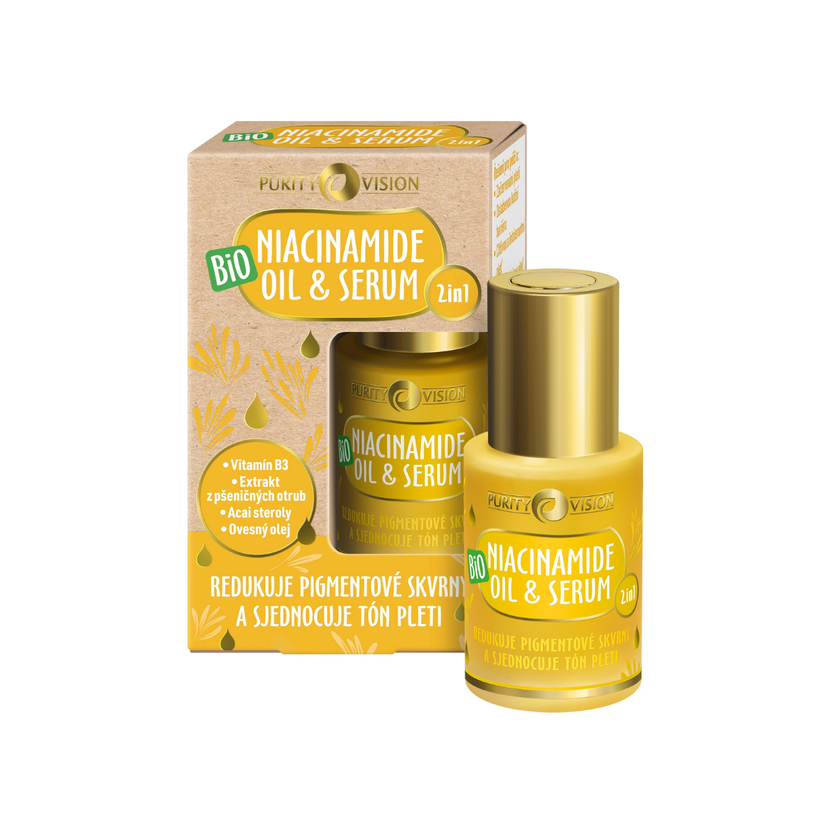 Bio Niacinamid Olaj & Szérum 2in1 30 ml