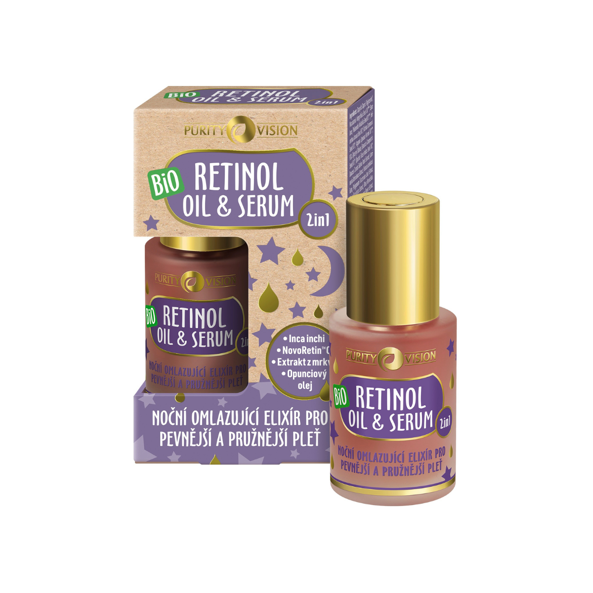 Bio Retinol Olaj & Szérum 2in1 30 ml